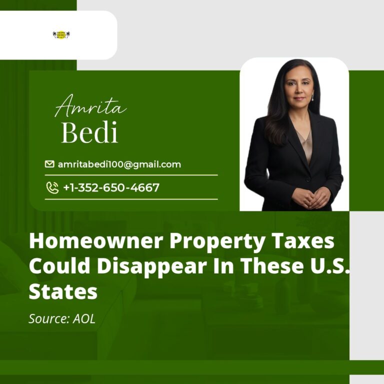 Homeowner Property Taxes Could Disappear In These U.S. States