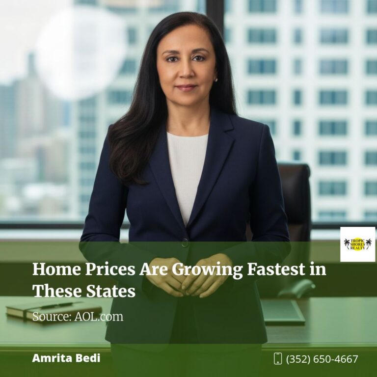 Home Prices Are Growing Fastest in These States