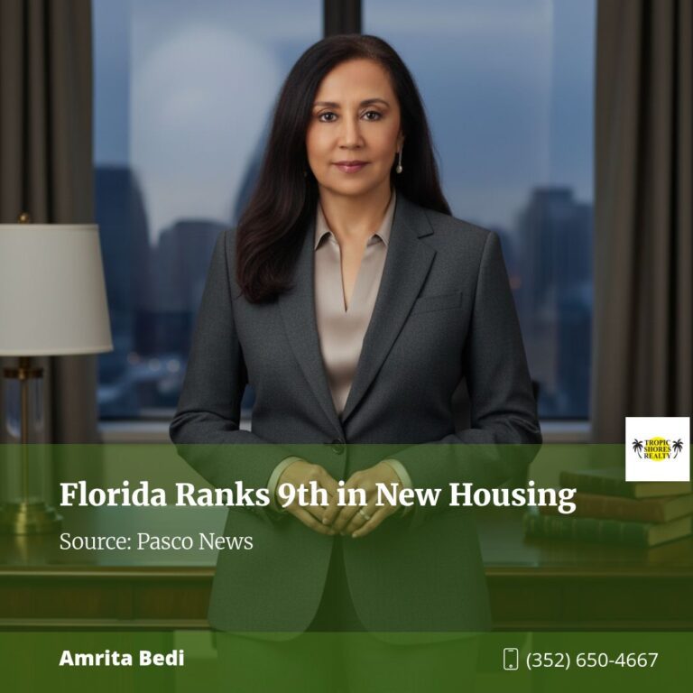 Florida Has the 9th Newest Housing Stock in the Nation