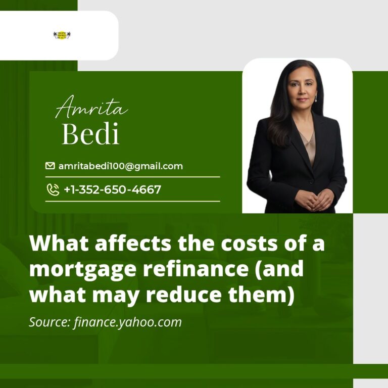 What affects the costs of a mortgage refinance (and what may reduce them)