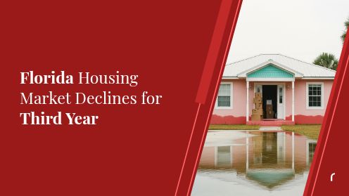 Florida Housing Market Declines for Third Year