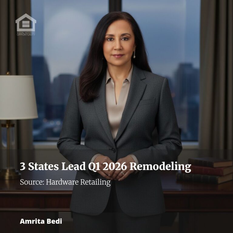 NAHB Research Finds Three States Lead Q1 2026 Remodeling Activity
