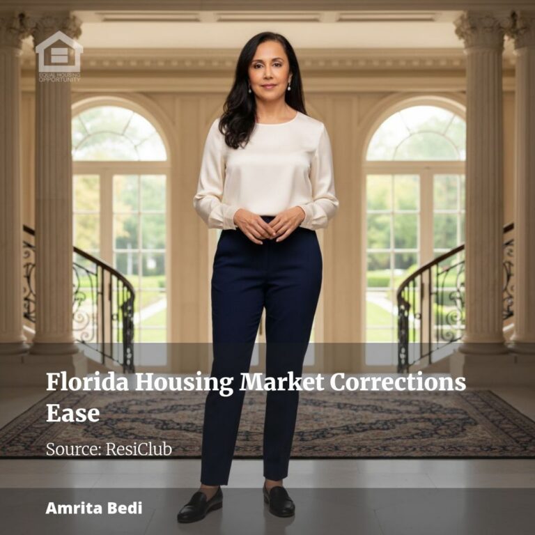 Florida’s housing market corrections continue to lose intensity—see the data across the state