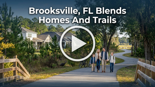 Brooksville, FL Blends Homes and Trails