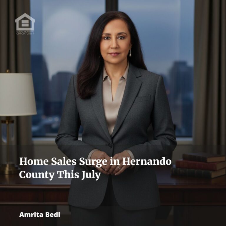 Home Sales Surge in Hernando County This July