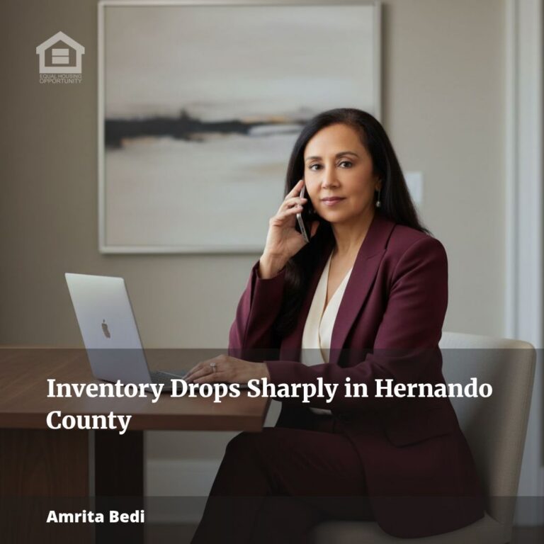 Inventory Drops Sharply in Hernando County