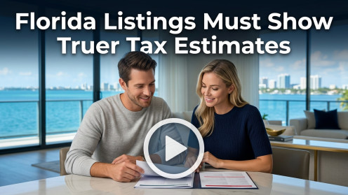 Florida Listings Must Show Truer Tax Estimates